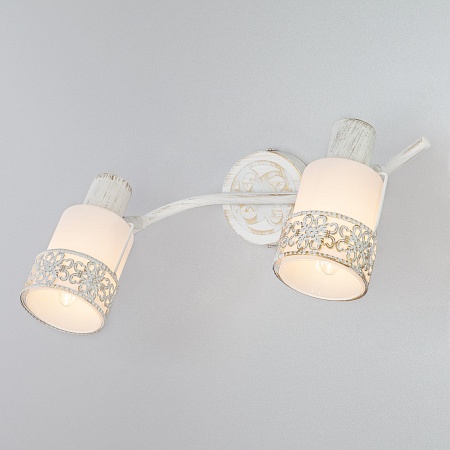 Настенный светильник Eurosvet 20025/2 белый с золотом - фото