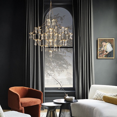 Подвесной светильник Freya FR6138PL-L44BS - фото