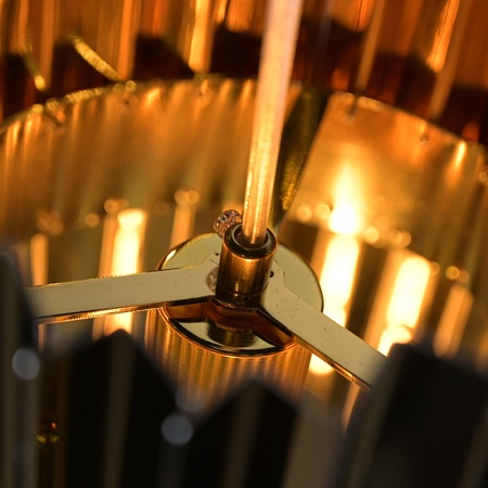 Подвесной Светильник Tom Kirk Facet Pendant Gold Imperiumloft 73873-22 - фото