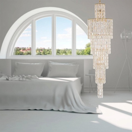 Каскадная люстра Arti Lampadari Valencia E 1.11.50.501 G - фото