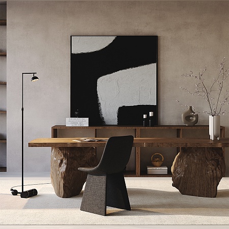 Напольный светильник (торшер) Maytoni Pikant MOD372FL-L10B3K - фото