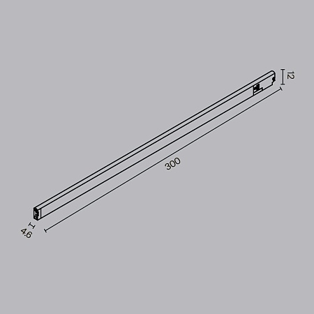 Трековый светильник Technical BASIS TR190-1-5W3K-B - фото