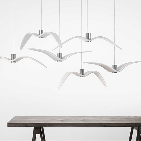 Подвесной Светильник Brokis Night Birds White C Imperiumloft 183502-22 - фото