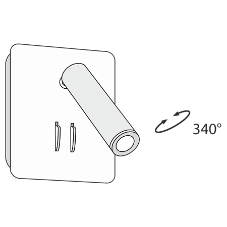 Настенный светильник (бра) Technical Ios 176 C175-WL-01-6W-B - фото