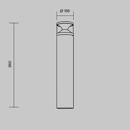 Ландшафтный светильник Outdoor O496FL-L21B3K2 - фото