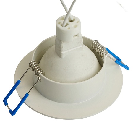 Светильник встраиваемый Feron GS-M392 потолочный MR16 G5.3 белый - фото