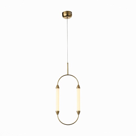 Подвес ST-Luce Латунь/Белый LED 2*4W 3000K SL6004.303.02 - фото