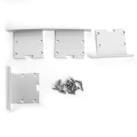 Заглушка без отверстия для профиля CAB255, LD356 (комплект 4шт) - фото