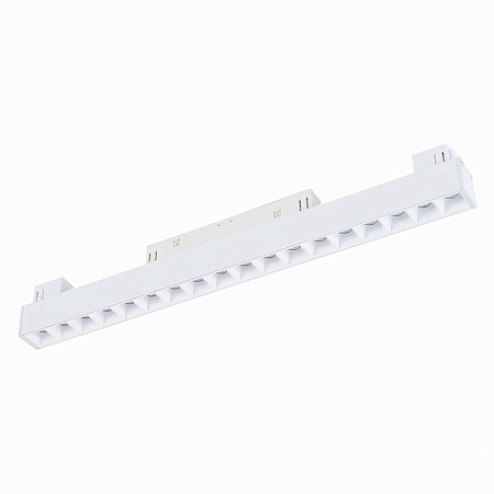 Магнитный трековый светильник Белый LED 1*18W 3000K 1 407Lm Ra>80 36° IP20 L331xW22xH44 ST361.536.18 - фото