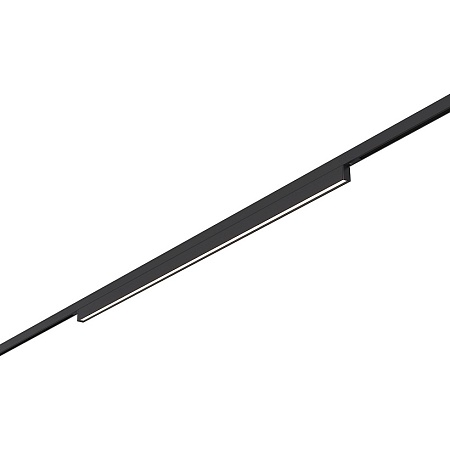Магнитный трековый светильник Черный LED 1*16W 4000K 720Lm Ra>80 36° IP20 L600xW10xH18 ST665.446.16 - фото