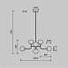 Подвесной светильник Maytoni Erich MOD221-PL-08-N - фото