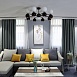 Люстра Потолочная Lavinia 6 (3+3) Круг Imperiumloft 151675-26 - фото
