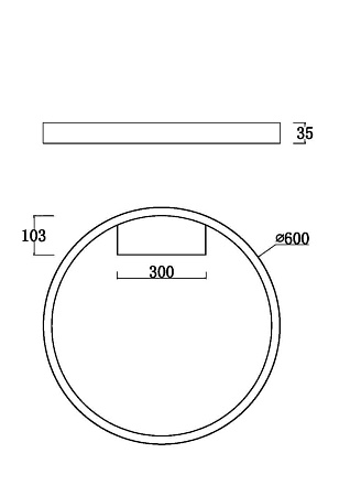 Потолочный светильник Maytoni Rim MOD058CL-L35W3K - фото