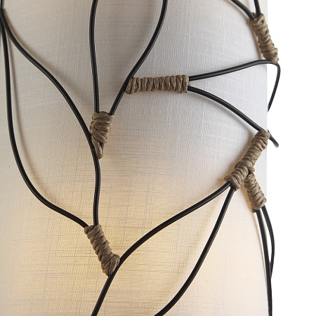 Светильник настенный ST-Luce Черный/Бежевый E27 2*60W SL6228.401.02 - фото