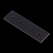 Прямой соединитель для накладного / подвесного магнитного шинопровода ST-Luce Черный ST005.429.00