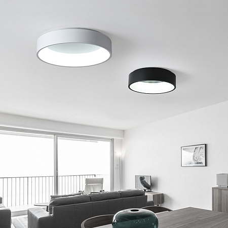 Потолочный Светодиодный Светильник Tray D60 White Imperiumloft 181884-26 - фото