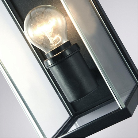 Уличный настенный светильник Arte Lamp POT A1631AL-1BK - фото