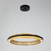 Умный подвесной светильник 90241/1 черный/ золото Smart