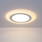 Встраиваемый точечный светодиодный светильник DLR024 10W 4200K